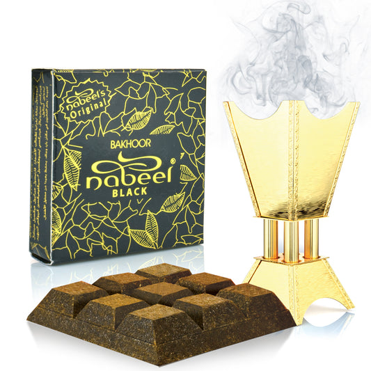 Bakhoor Nabeel Black 40g
