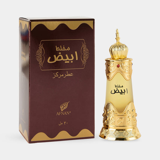 Afnan Mukhallat Abiyad 20ML Perfume Oil